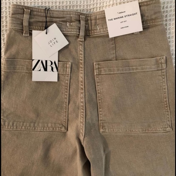 Zara Marine Straight Jeans - Picture 2 of 4
